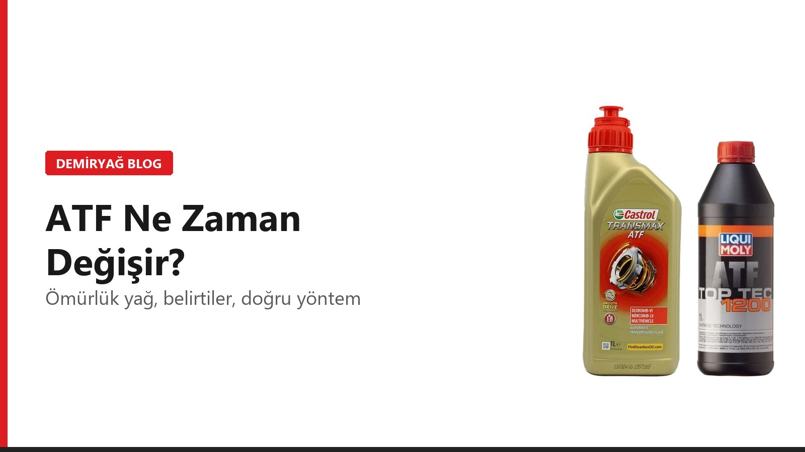 Otomatik Şanzıman Yağı Ne Zaman Değişir? Ömürlük Yağ Gerçeği