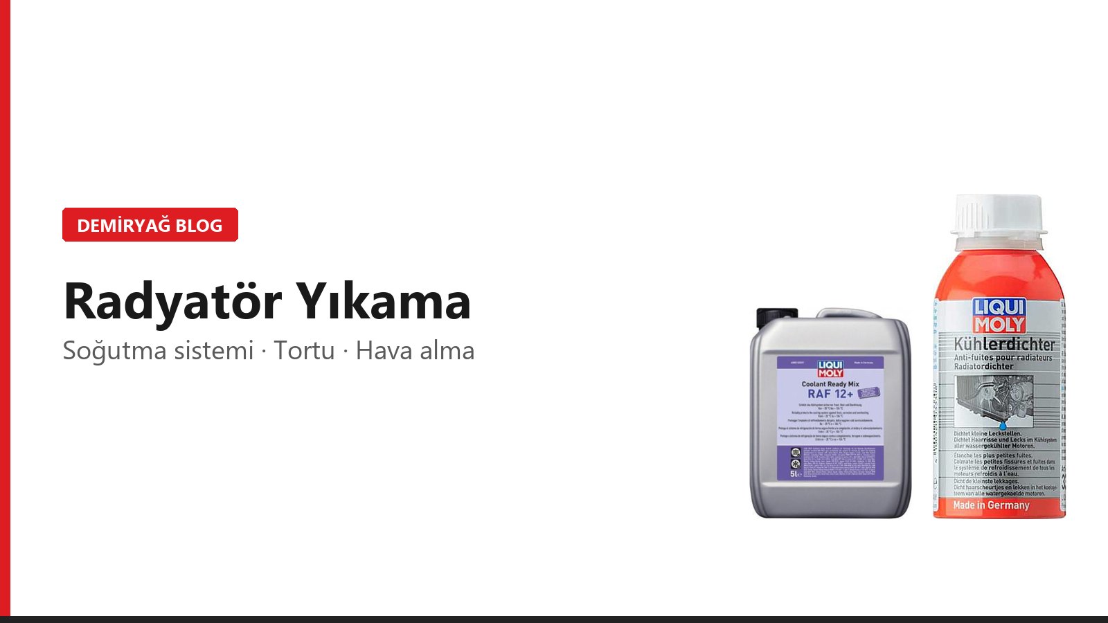 Radyatör Yıkama: Soğutma Sistemi Nasıl Temizlenir?