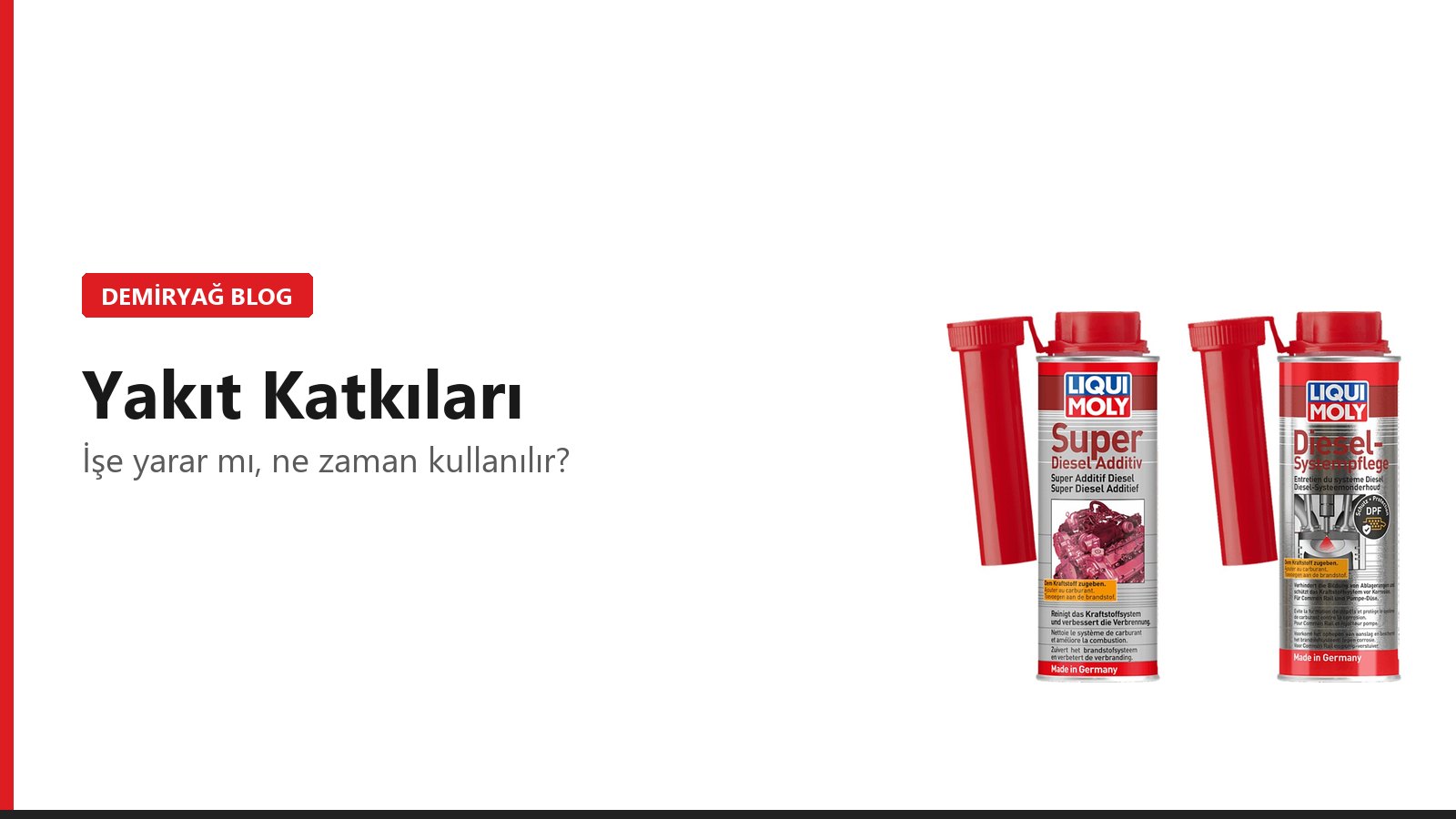 Yakıt Katkıları İşe Yarar mı? Ne Zaman Kullanılır, Ne Zaman Gereksizdir?