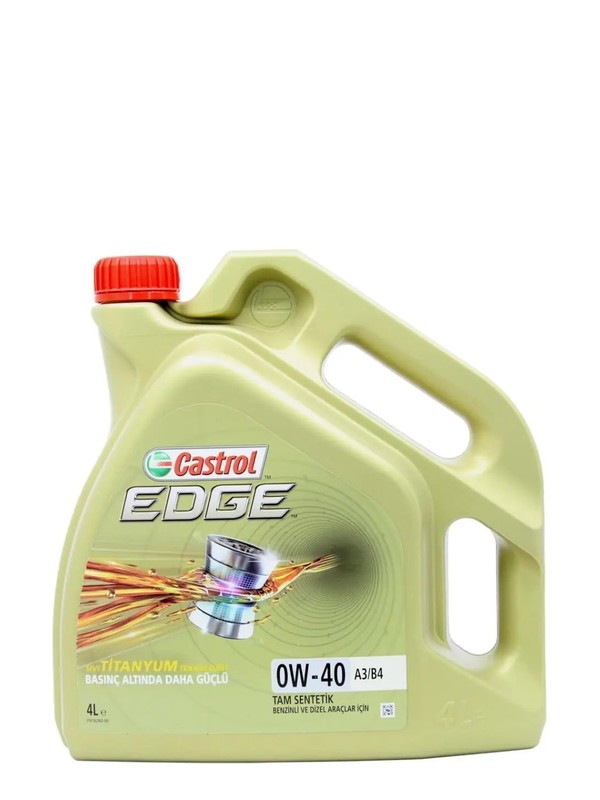 Castrol EDGE 0W-40 A3/B4 Tam Sentetik Motor Yağı