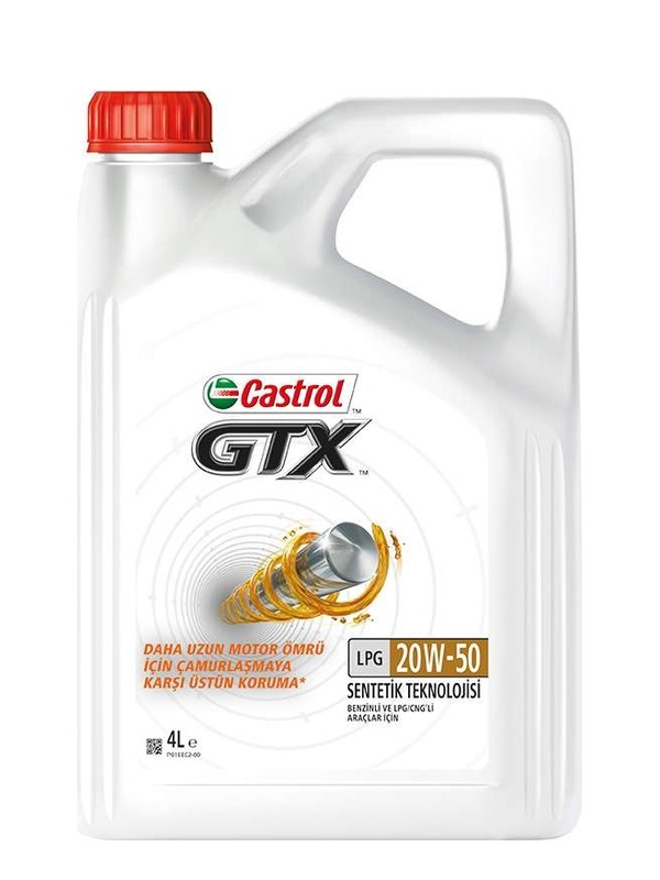 Castrol GTX LPG 20W-50 Motor Yağı