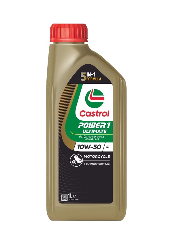 Castrol Power1 Ultimate 4T 10W-50 Motosiklet Yağı