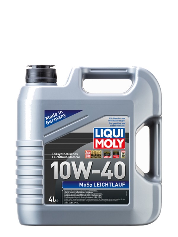 LIQUI MOLY 10W40 Motor Yağı Kısmi Sentetik MoS2'li Leichtlauf
