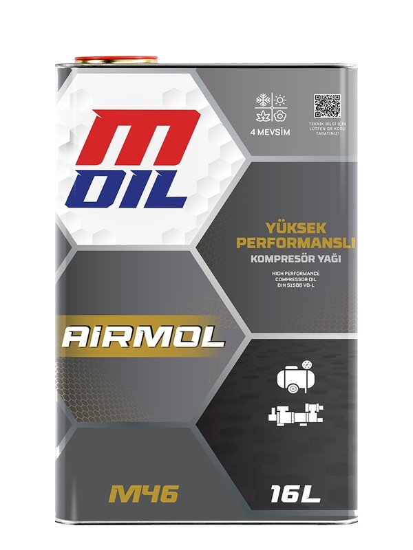 M Oil Airmol M 46 Kompresör Yağı