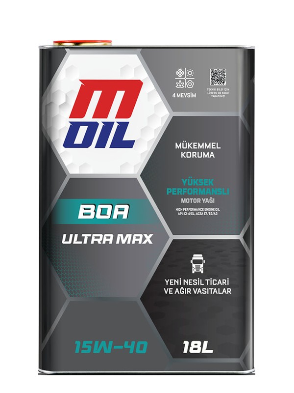 M Oil BOA Ultra Max 15W-40 Dizel Motor Yağı