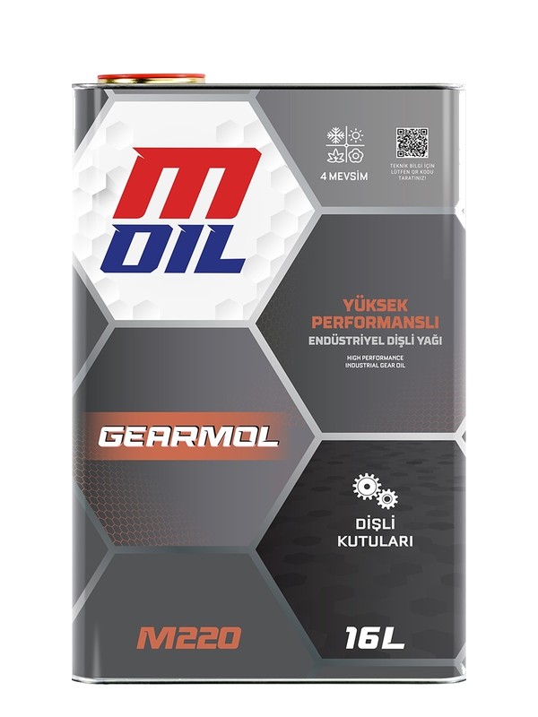 M Oil Gearmol M 220 Sanayi Dişli Yağı