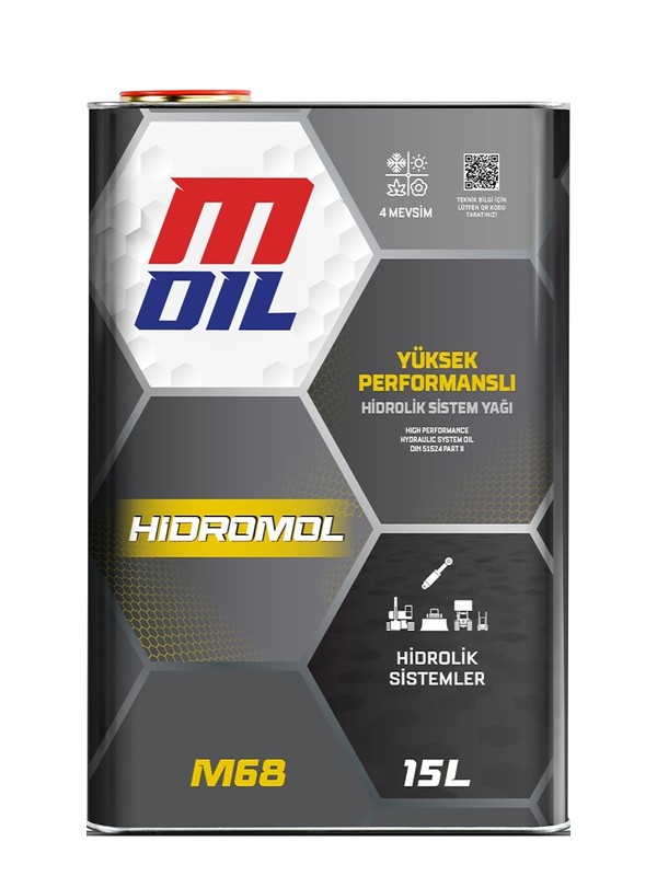 M Oil Hidromol M68 Hidrolik Yağı
