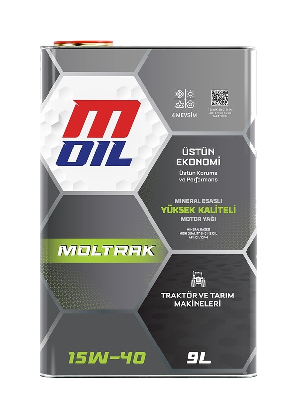 M Oil Moltrak 15W-40 Traktör Motor Yağı
