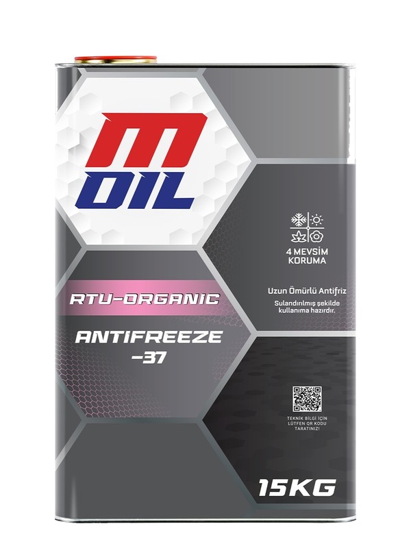 M Oil RTU Organic Antifreeze -37 Kullanıma Hazır Organik Antifriz