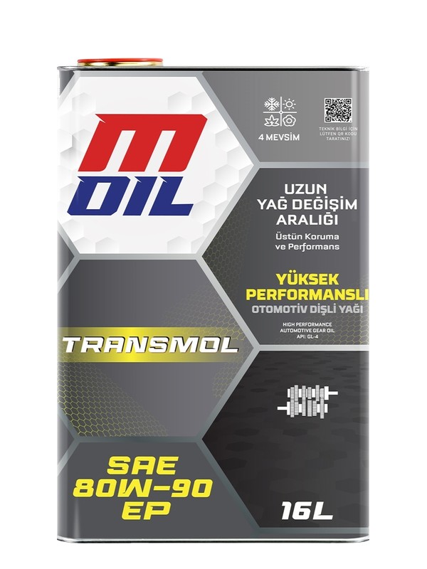 M Oil Transmol SAE 80W-90 EP Dişli Yağı