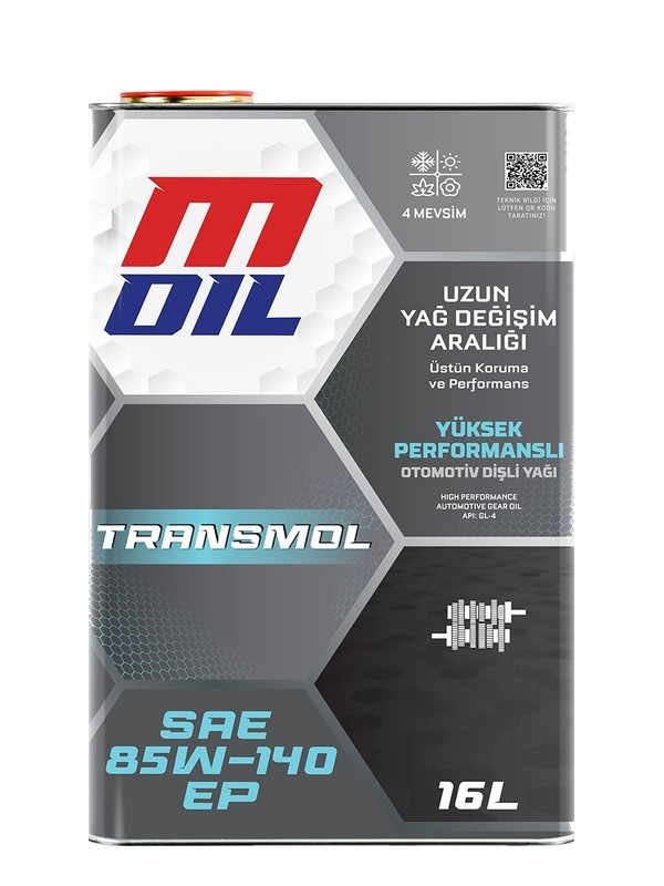 M Oil Transmol SAE 85W-140 EP Dişli Yağı