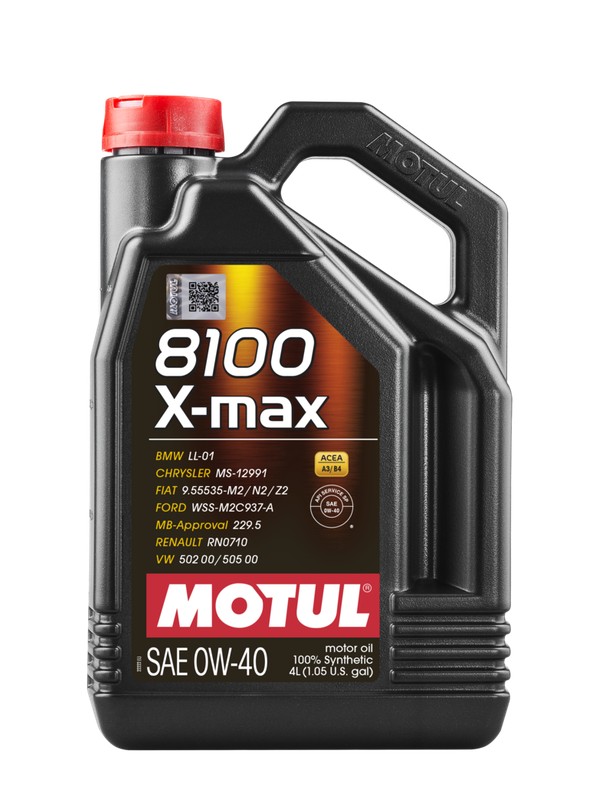 Motul 8100 X-max 0W-40 Tam Sentetik Motor Yağı