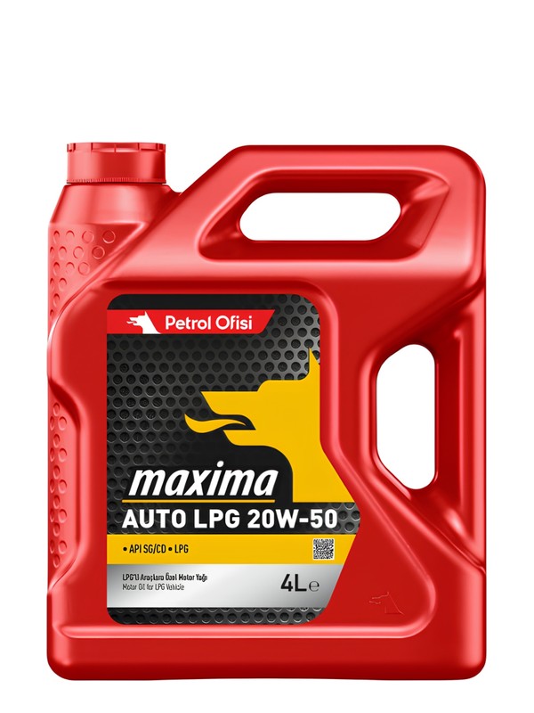 Petrol Ofisi Maxima AUTO LPG 20W-50 Motor Yağı