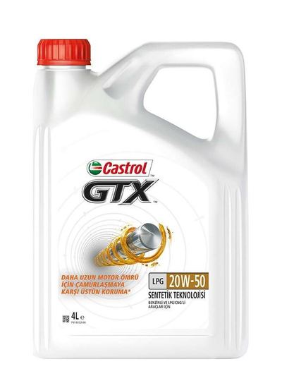 Castrol GTX LPG 20W-50 Motor Yağı