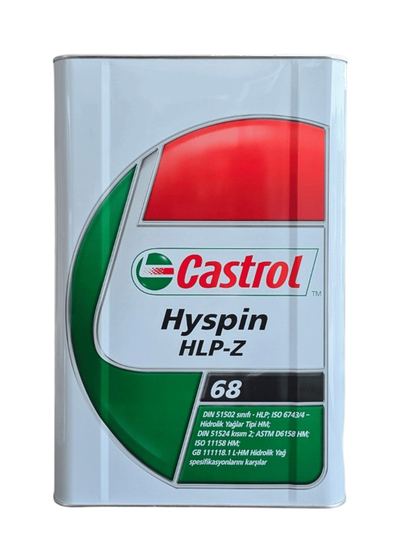 Castrol Hyspin HLP-Z 68 Endüstriyel Hidrolik Yağı