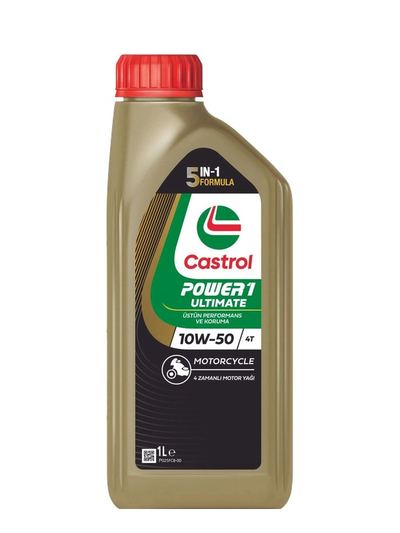 Castrol Power1 Ultimate 4T 10W-50 Motosiklet Yağı