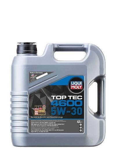 LIQUI MOLY 5W30 Motor Yağı Top Tec 4600 Tam Sentetik