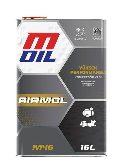 M Oil Airmol M 46 Kompresör Yağı