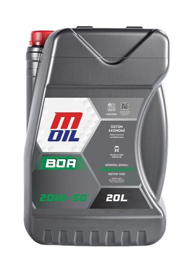 M Oil BOA 20W-50 Dizel Motor Yağı