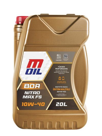 M Oil BOA Nitro Max FS 10W-40 Dizel Motor Yağı