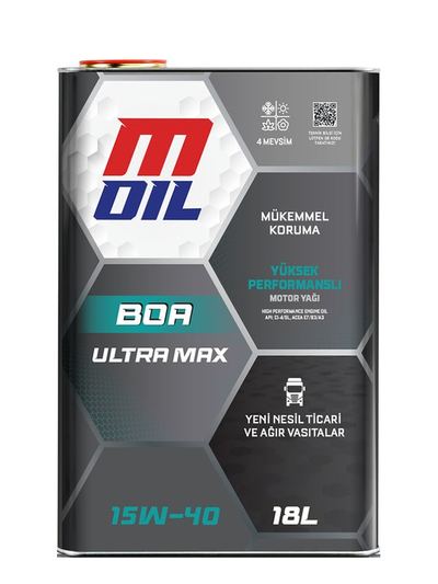 M Oil BOA Ultra Max 15W-40 Dizel Motor Yağı