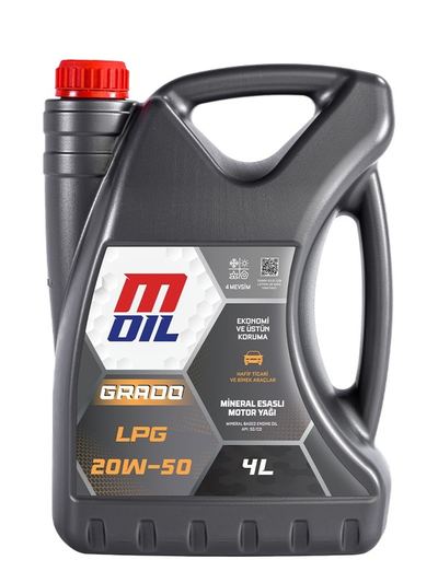 M Oil GRADO LPG 20W-50 Motor Yağı