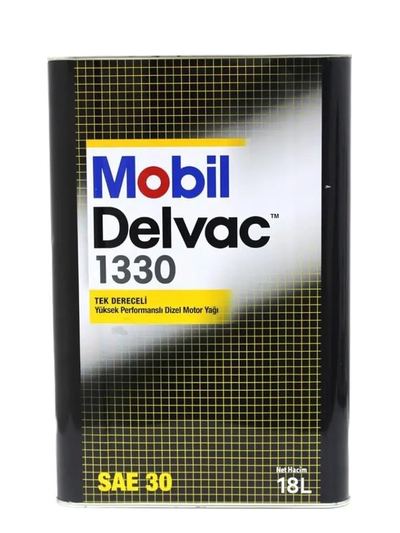 Mobil Delvac 1330 SAE 30 Tek Dereceli Dizel Motor Yağı