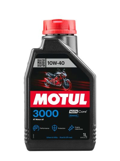 Motul 3000 10W-40 4T Mineral Motosiklet Yağı