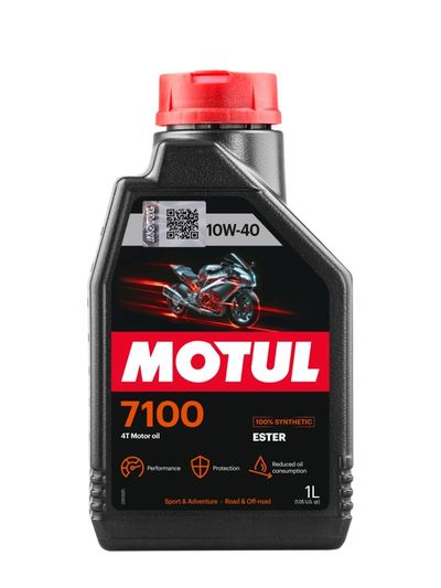 Motul 7100 10W-40 4T %100 Sentetik Ester Motosiklet Yağı