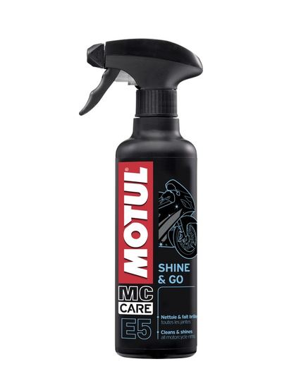 Motul MC Care E5 Shine & Go Boya ve Plastik Parlatıcı Sprey