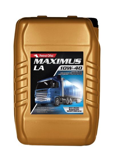 Petrol Ofisi Maximus LA 10W-40 Tam Sentetik Ağır Hizmet Dizel Motor Yağı