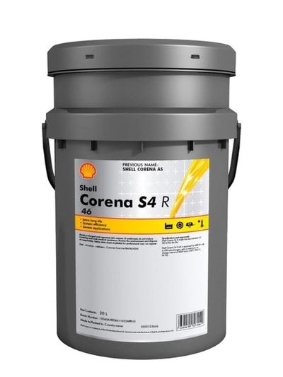 Shell Corena S4 R 46 Sentetik Vidalı Kompresör Yağı